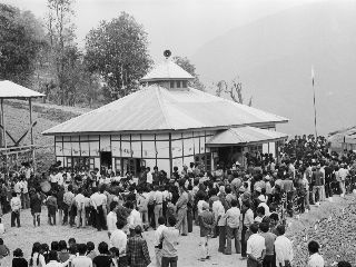 Inauguration of the temple on 04th March 1984